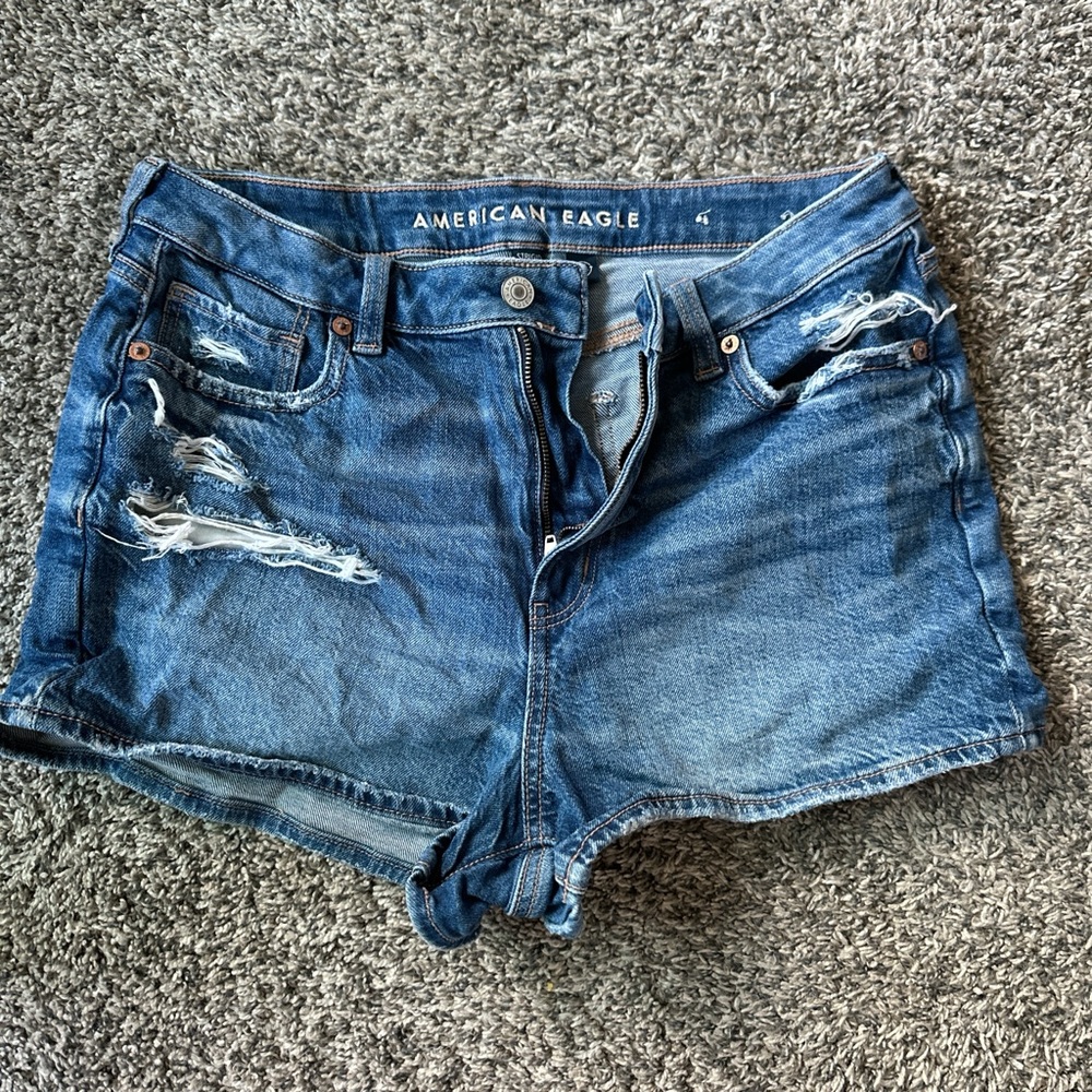 American Eagle Outfitters Ripped Denim Shorts